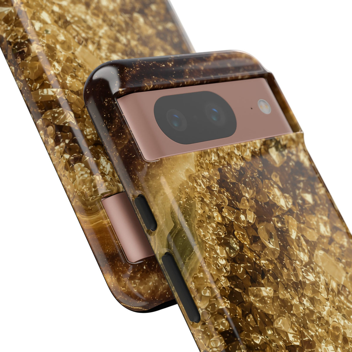 Geode Core - Gold Vein Phone Case