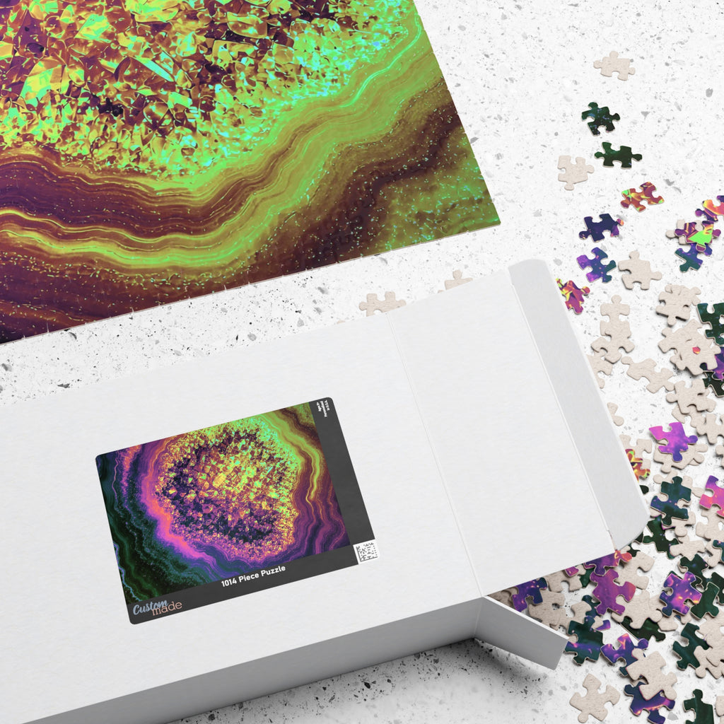Geode Core - Holographic Jigsaw Puzzle