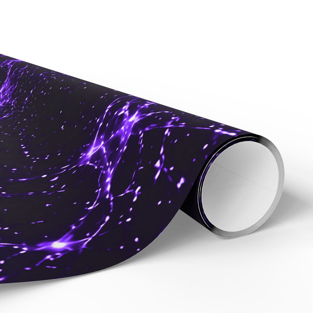 Neon Mycelium - Ultraviolet Wrapping Paper
