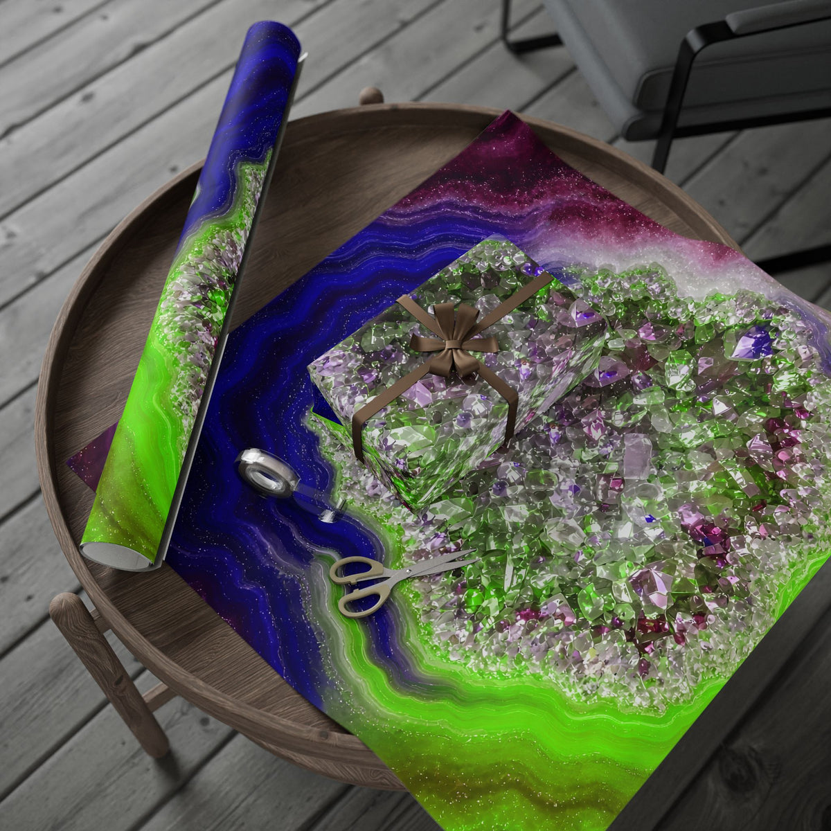 Geode Core - Cosmic Berry Wrapping Paper