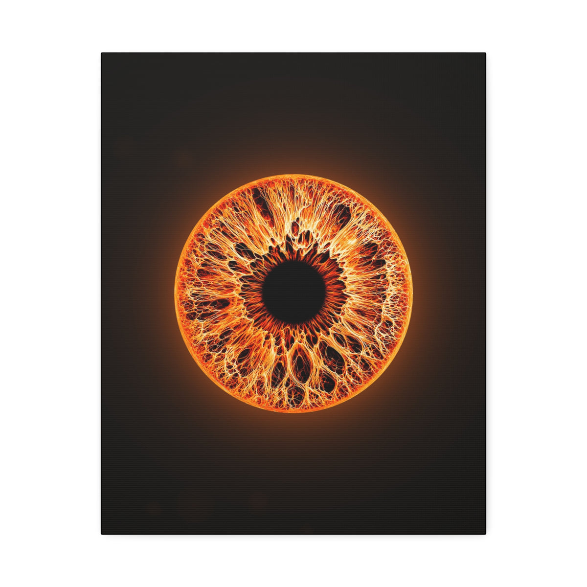 BLXNTT Iris – Lace Web Inferno Glossy Canvas