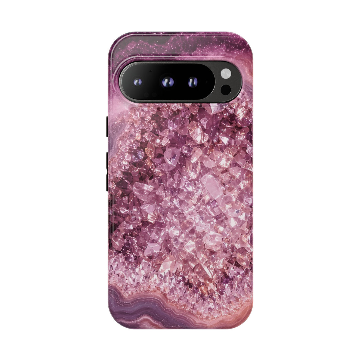 Geode Core - Rose Quartz Phone Case