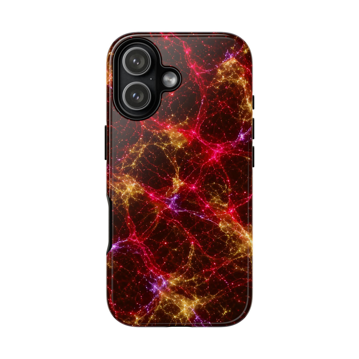 Neon Mycelium - Rainbow Nerve Phone Case