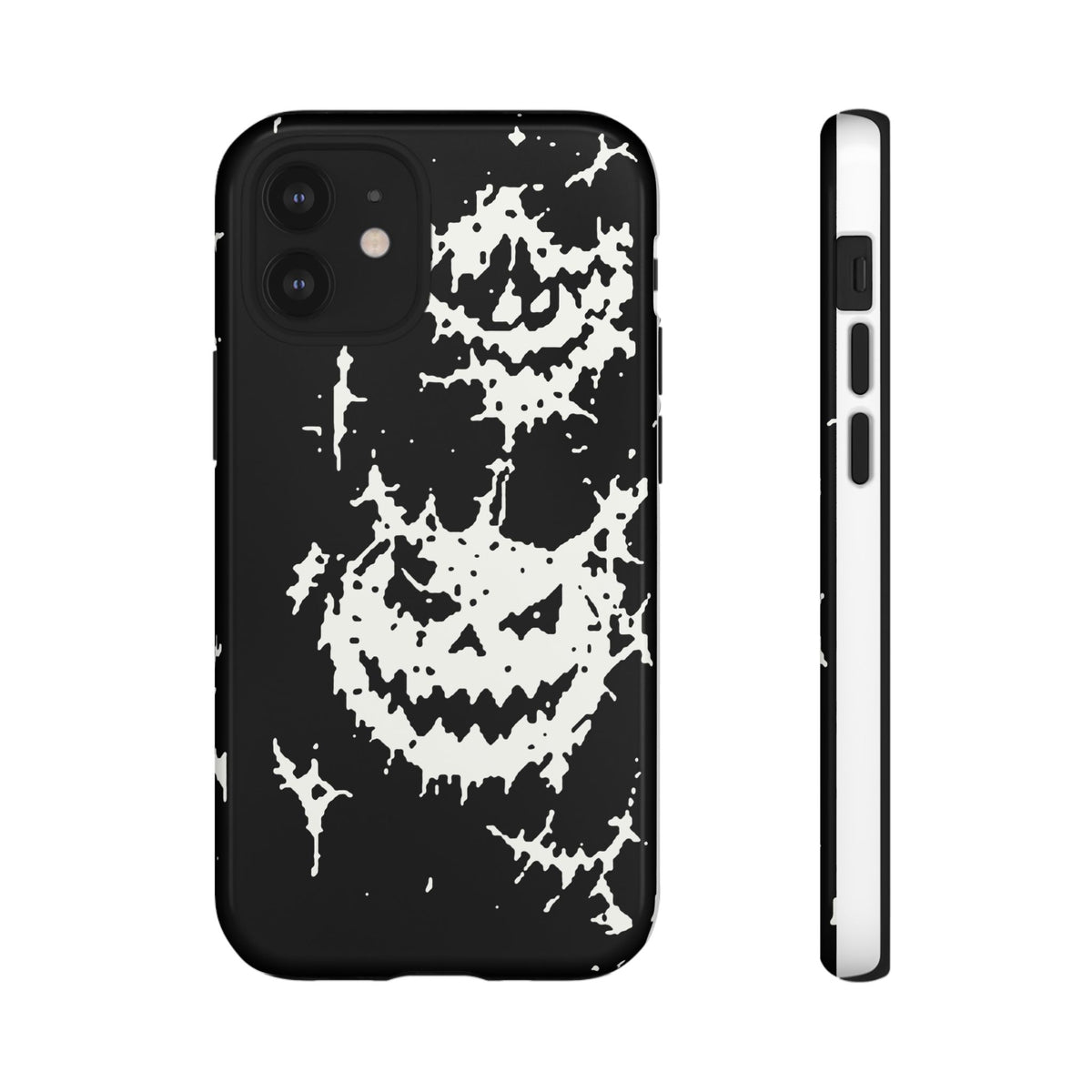 White Spiderweb Pumpkin Phone Case