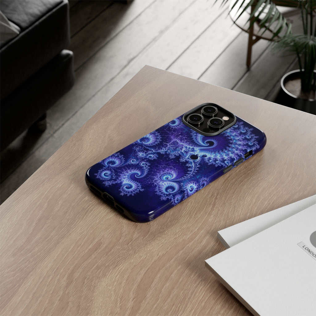 Copper Infinity - Bioluminescent Jellyfish Phone Case