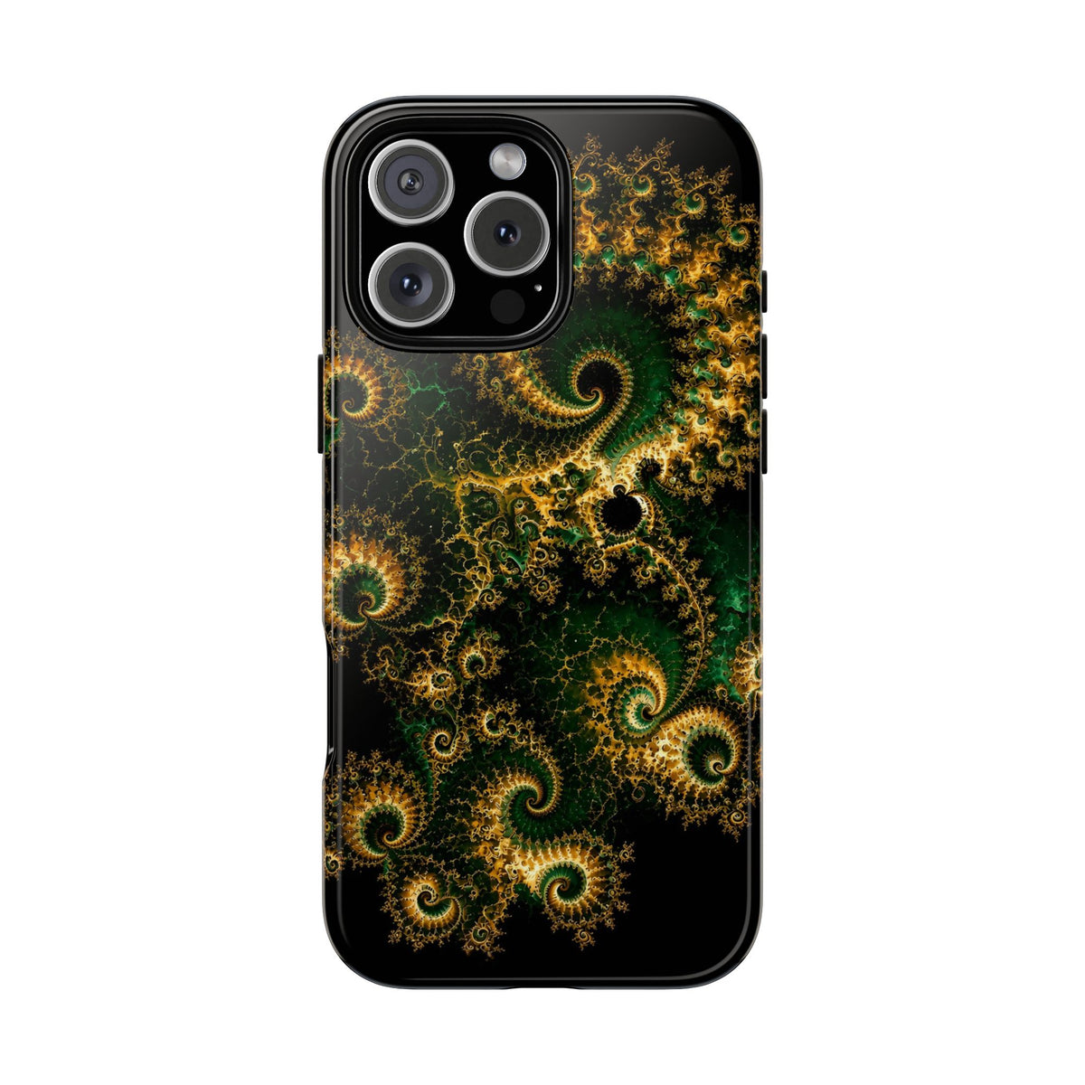 Copper Infinity - Emerald & Gold Phone Case