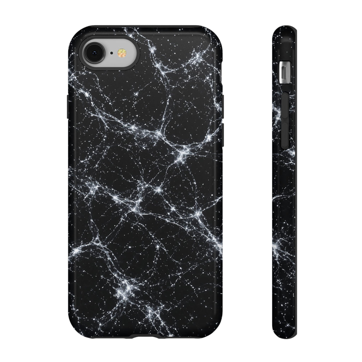 Neon Mycelium - Silver Ghost Phone Case