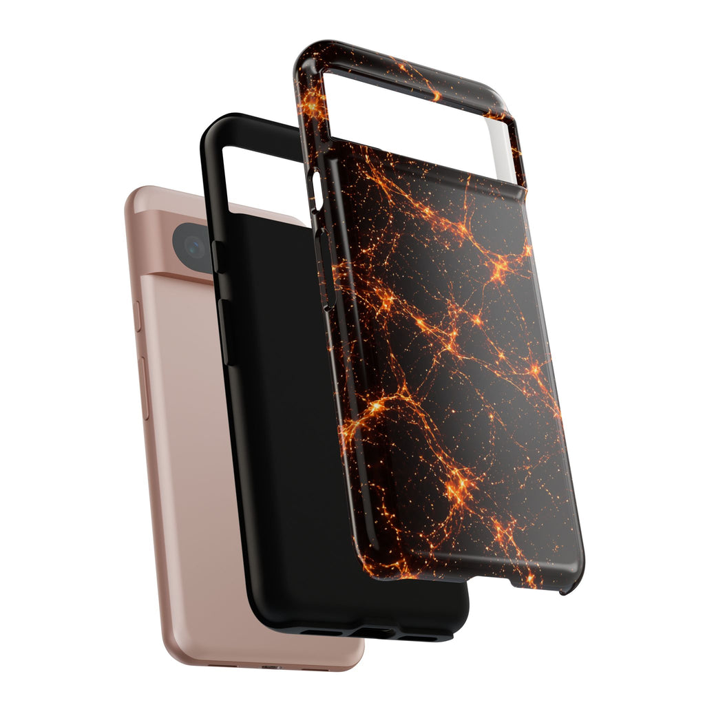 Neon Mycelium - Solar Flare Phone Case