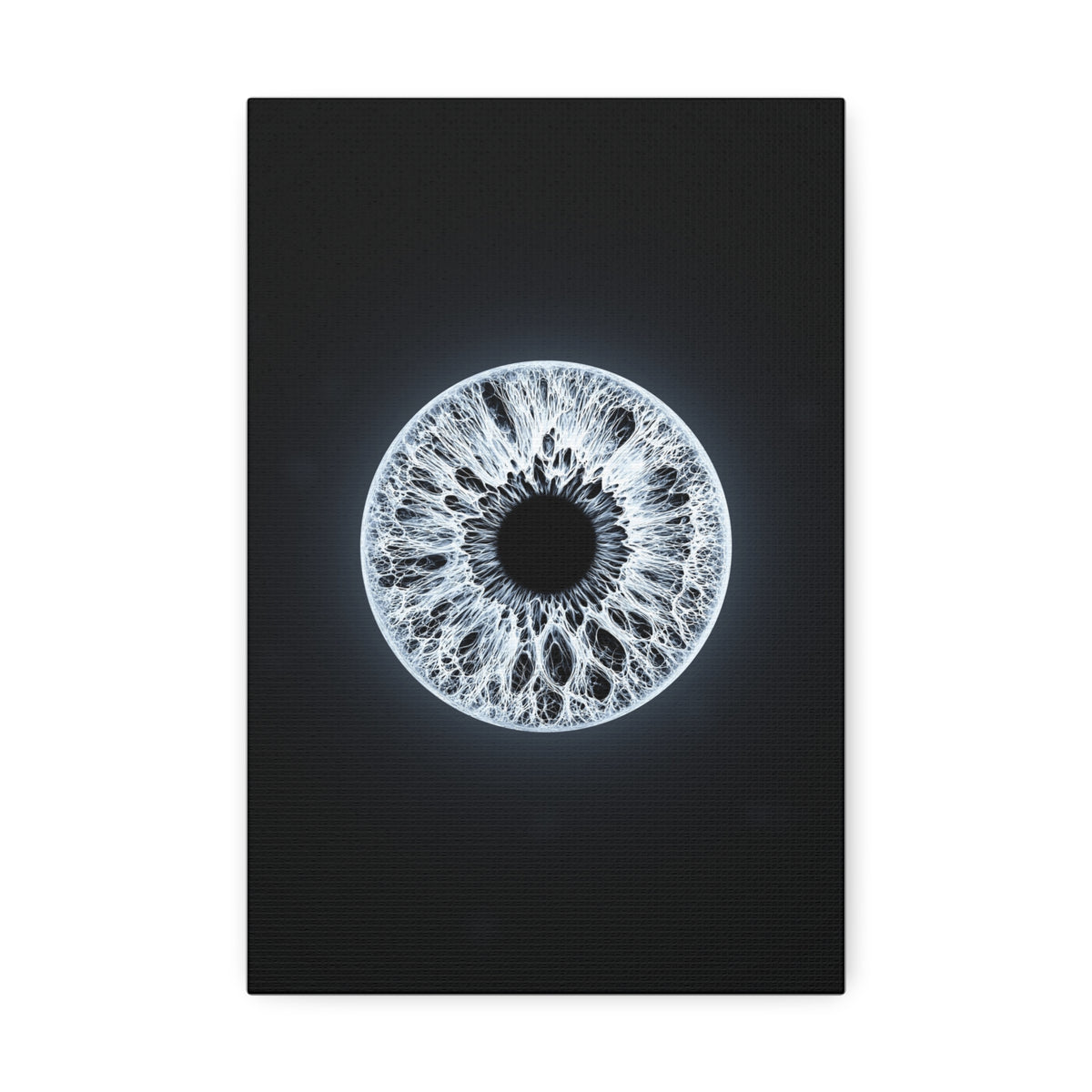 BLXNTT Iris – Lace Web Ice Silver Glossy Canvas