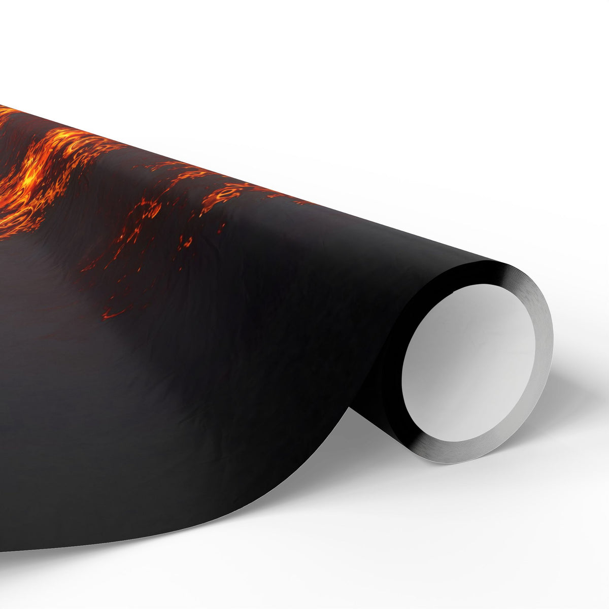 Copper Infinity - Molten Lava Wrapping Paper