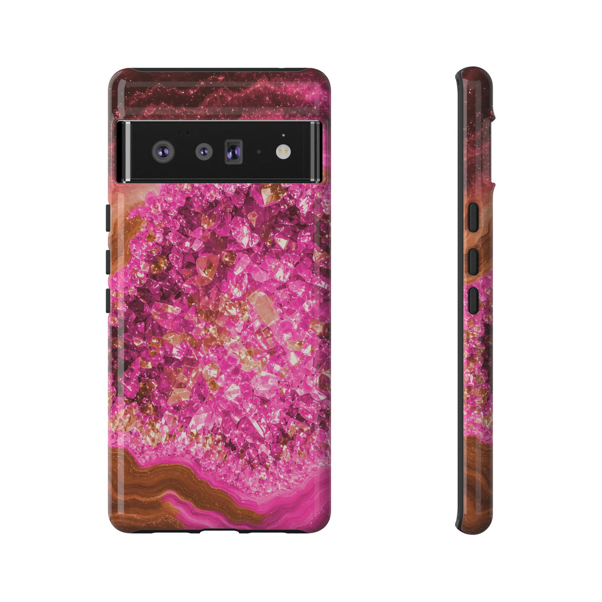 Geode Core - Terracotta Neon Phone Case