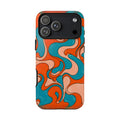 Fillmore Flow - Blood Orange & Teal Phone Case