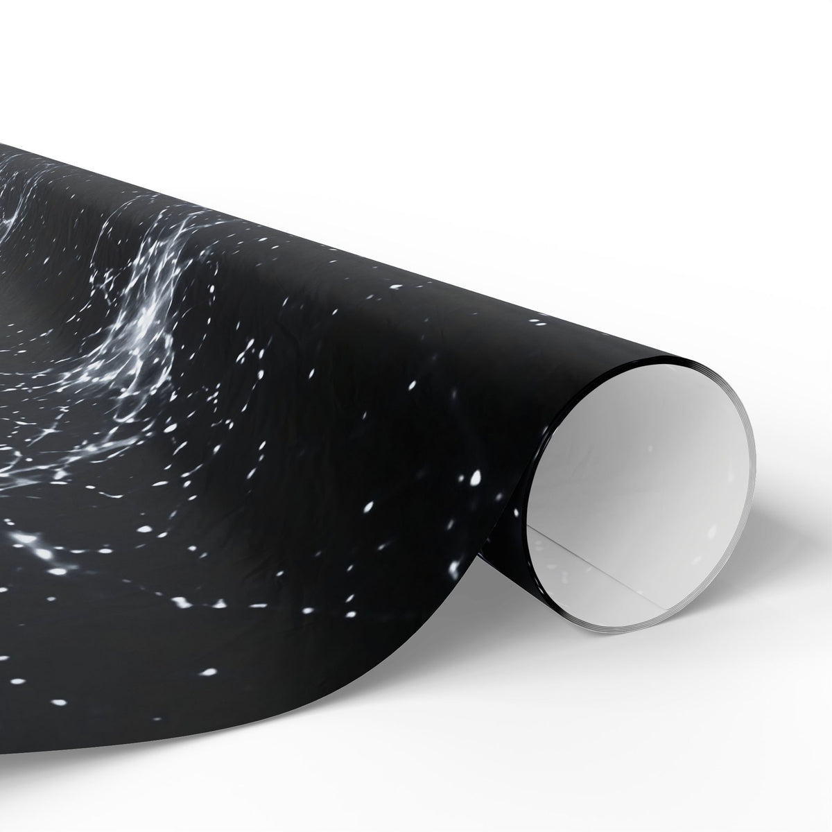 Neon Mycelium - Silver Ghost Wrapping Paper