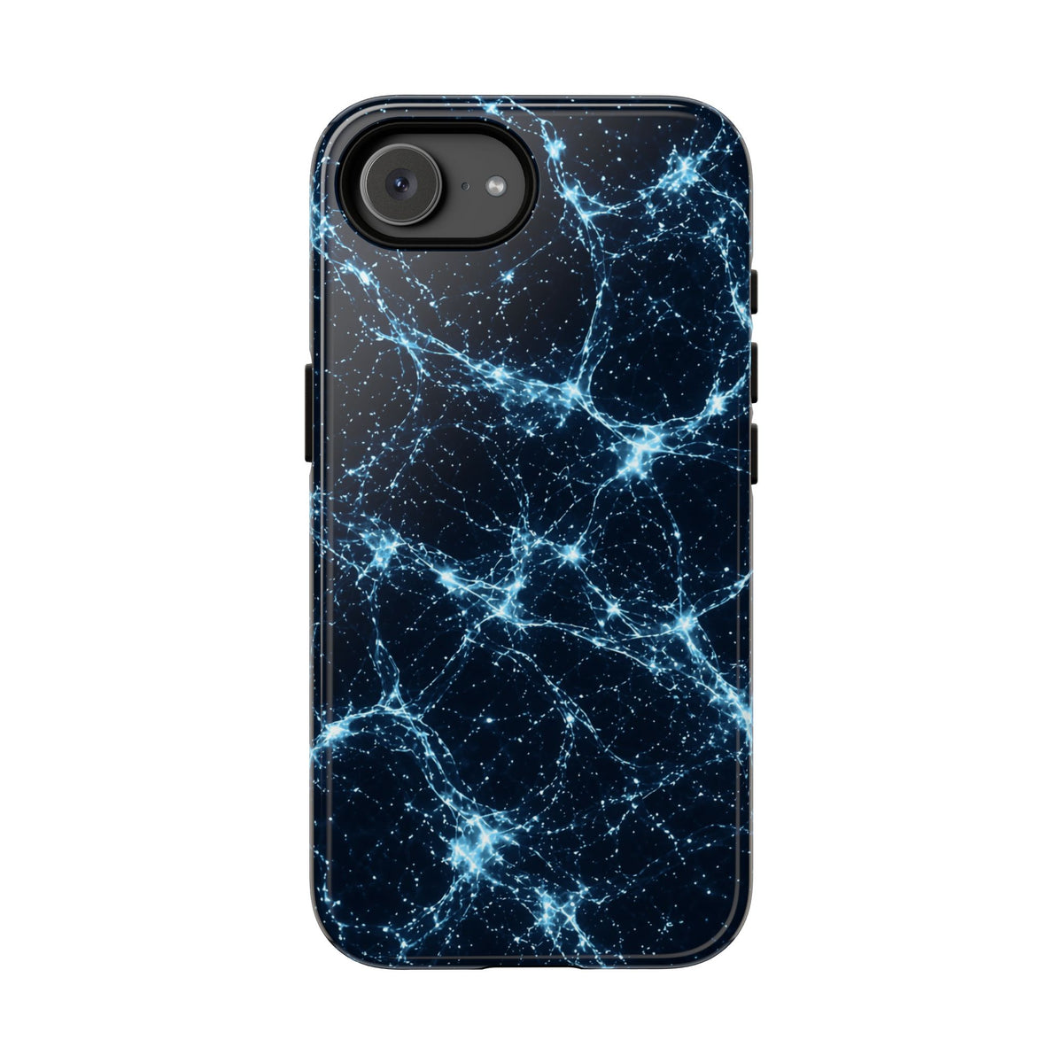 Neon Mycelium - Ice Crystal Phone Case