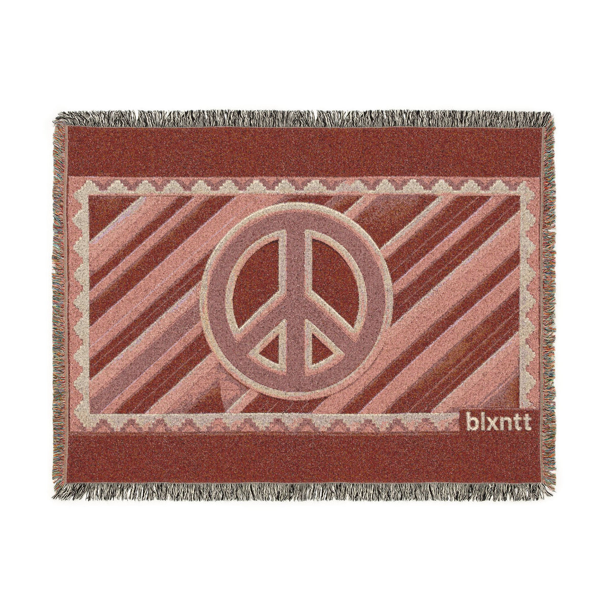 BLXNTT Pink Hippie Woven Blanket #4