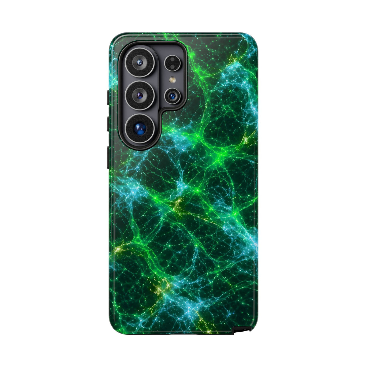 Neon Mycelium - Mermaid Phone Case