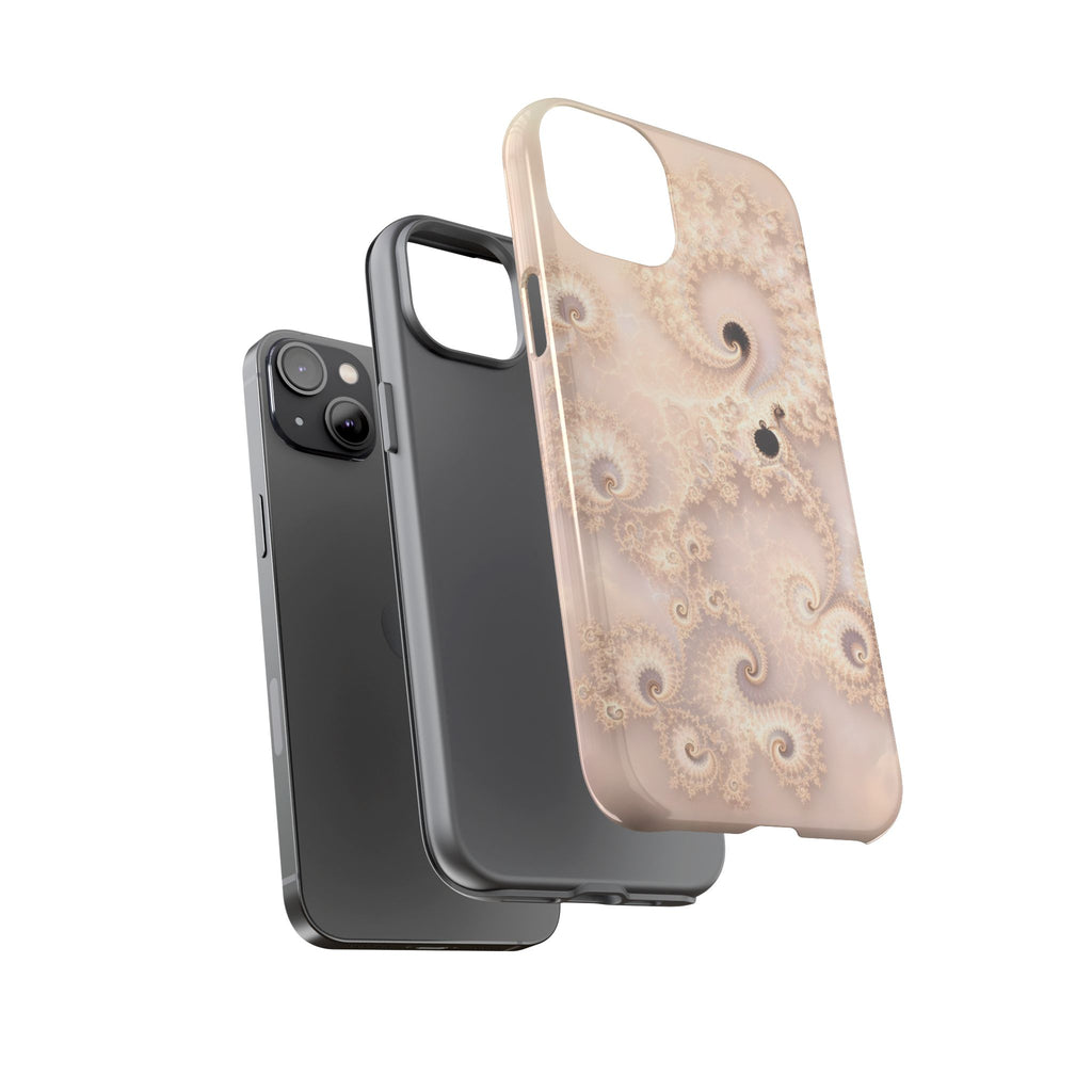 Copper Infinity - Champagne Pearl Phone Case