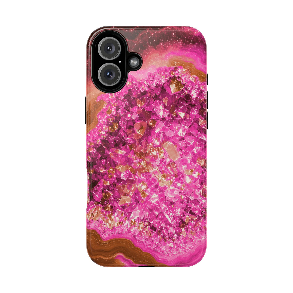 Geode Core - Terracotta Neon Phone Case
