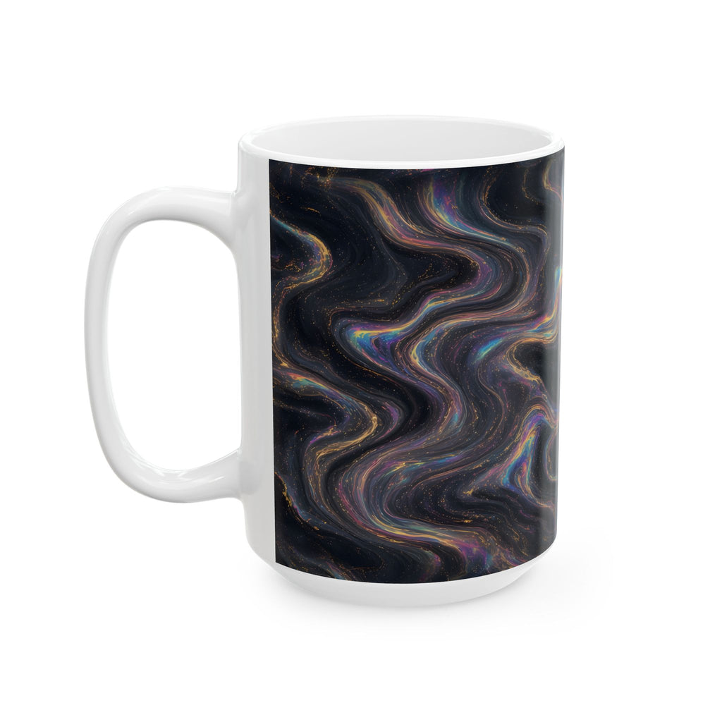 Galaxy Iridescent Marble Mug