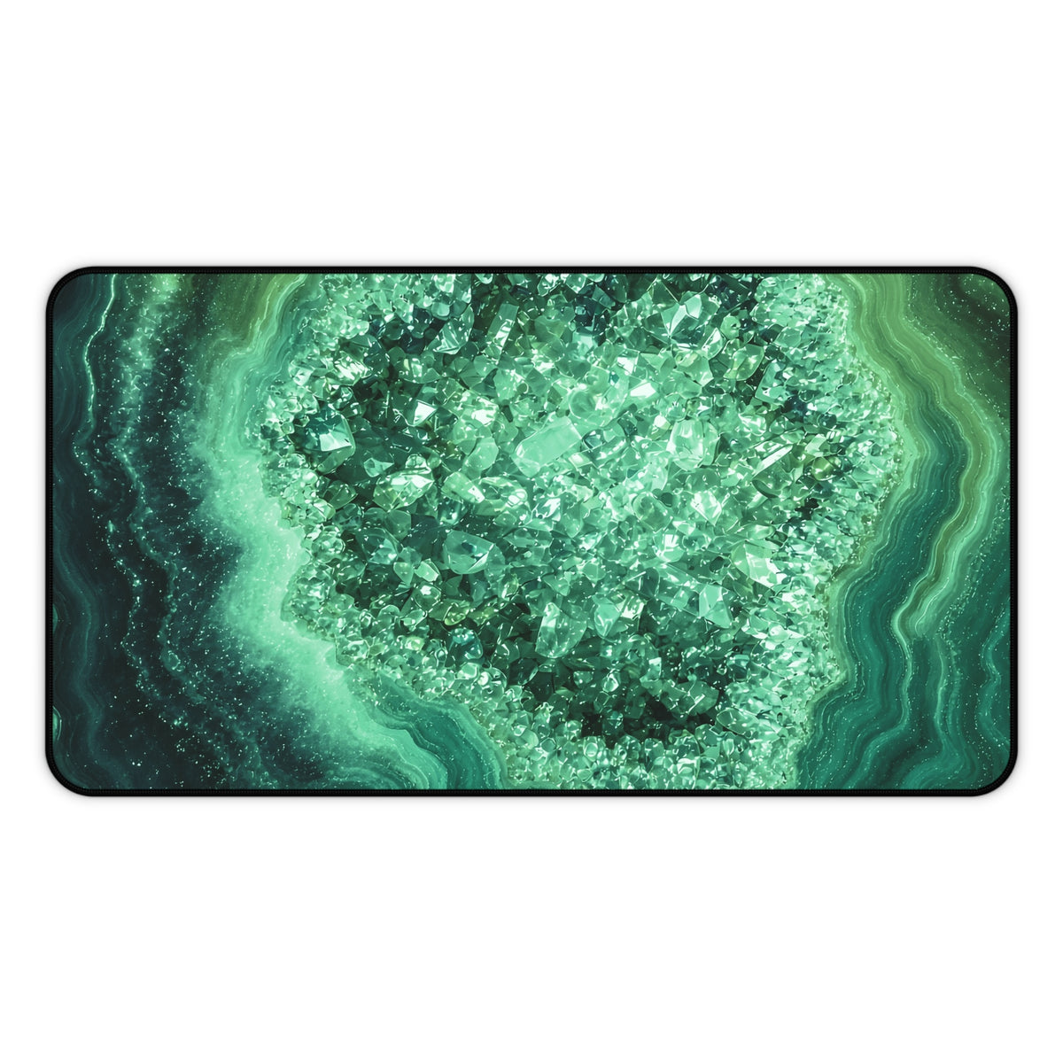 Geode Core - Jade Temple Desk Mat