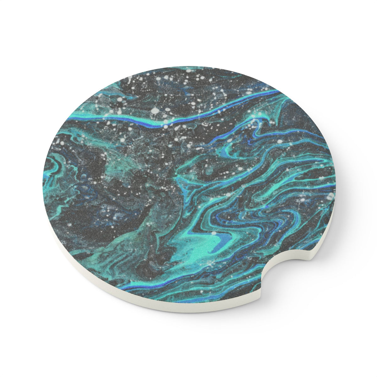 BLXNTT Deep Current Pour Car Coaster (Soapstone)