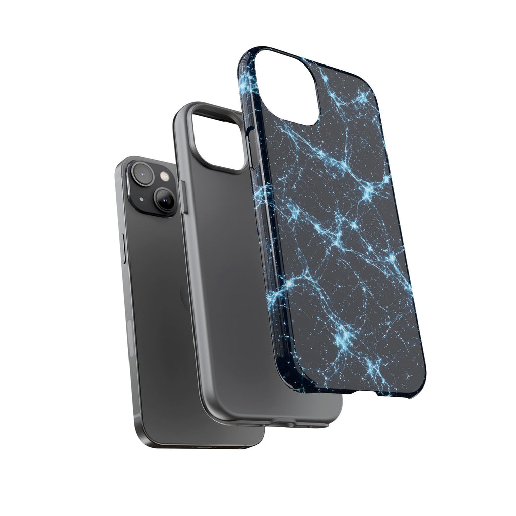Neon Mycelium - Ice Crystal Phone Case