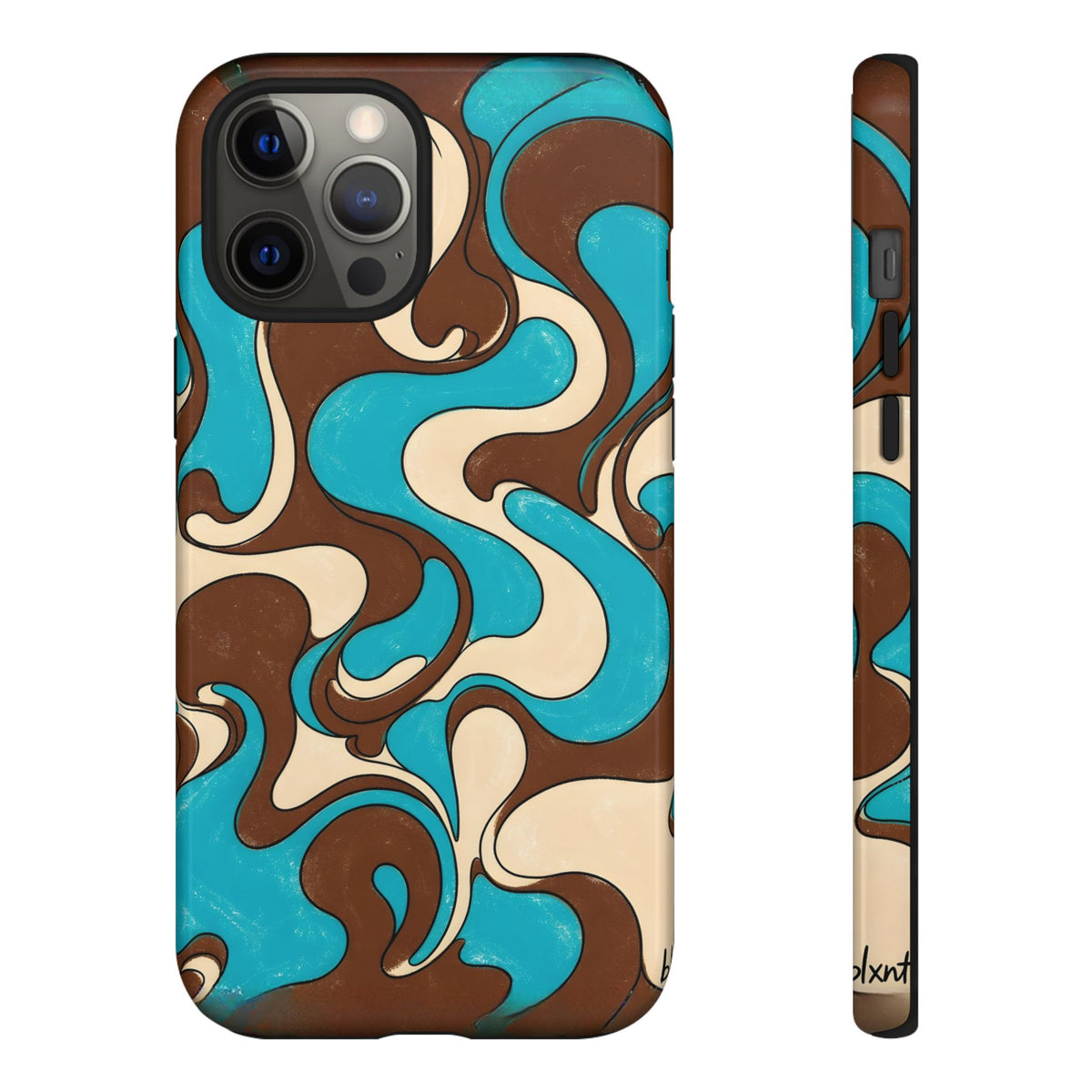 Fillmore Flow - Turquoise & Chocolate Phone Case