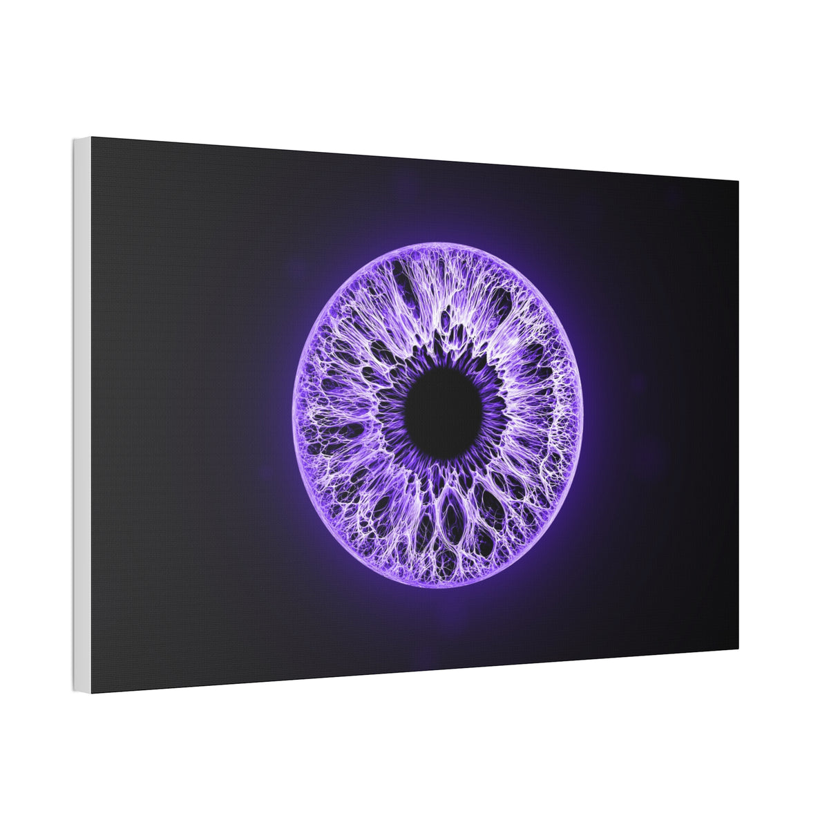 BLXNTT Iris – Lace Web Ultraviolet Glossy Canvas