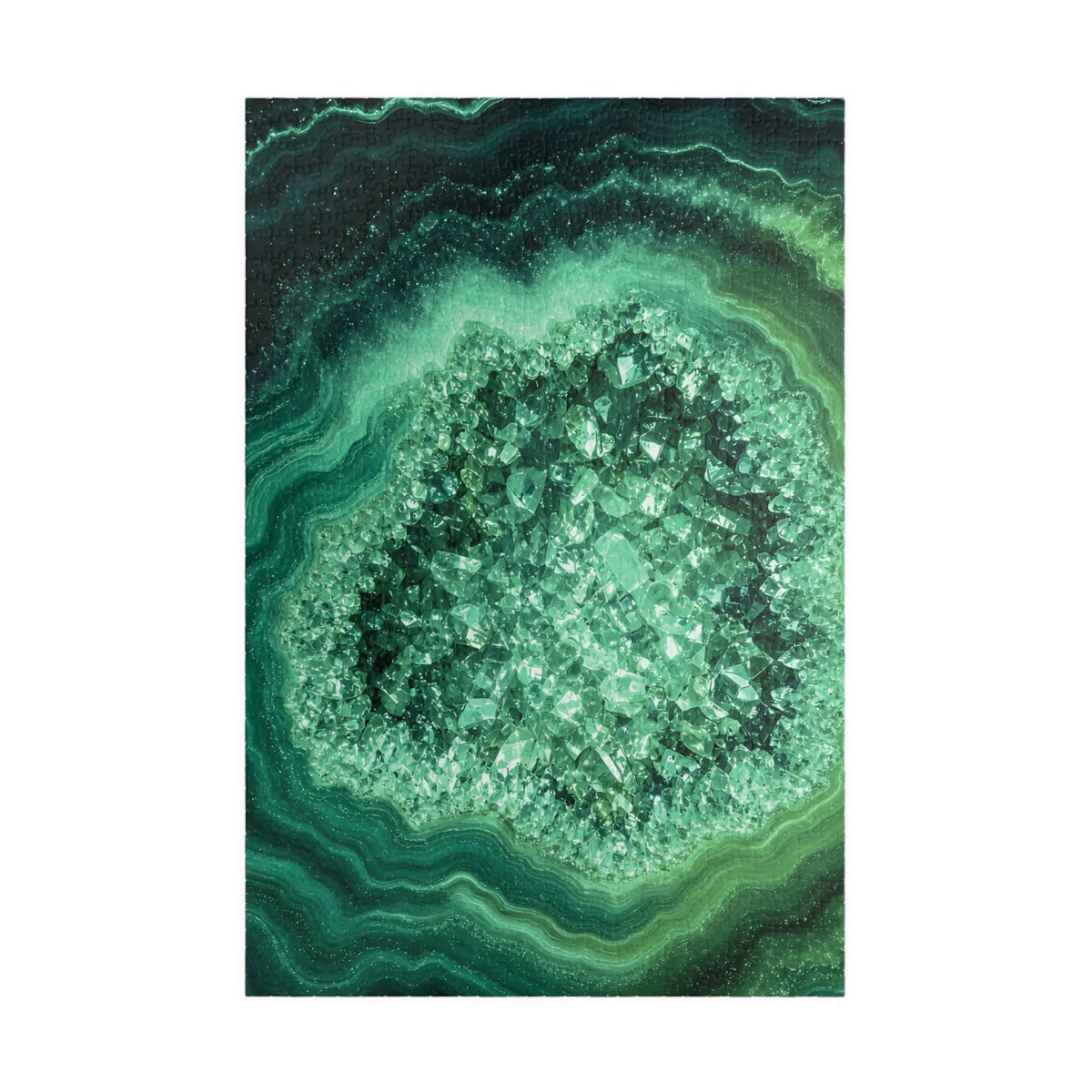 Geode Core - Jade Temple Jigsaw Puzzle