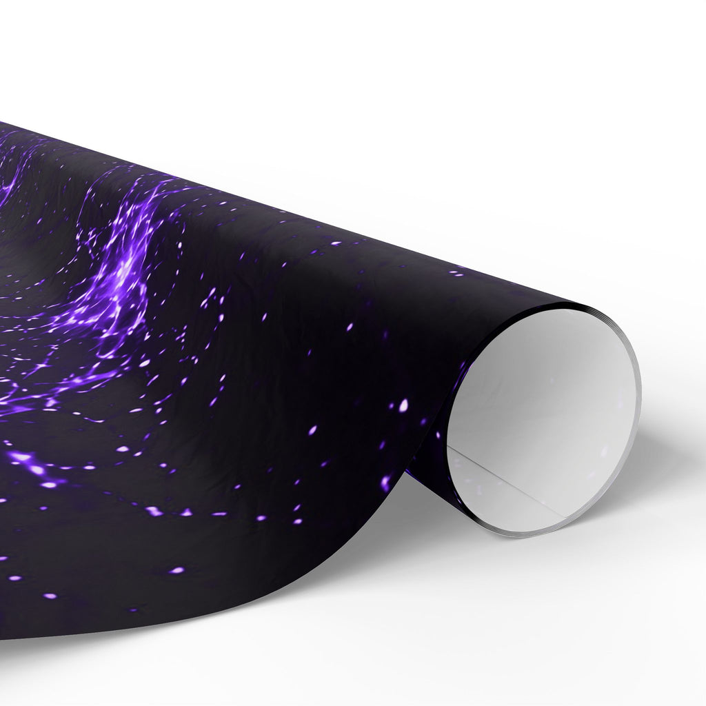 Neon Mycelium - Ultraviolet Wrapping Paper