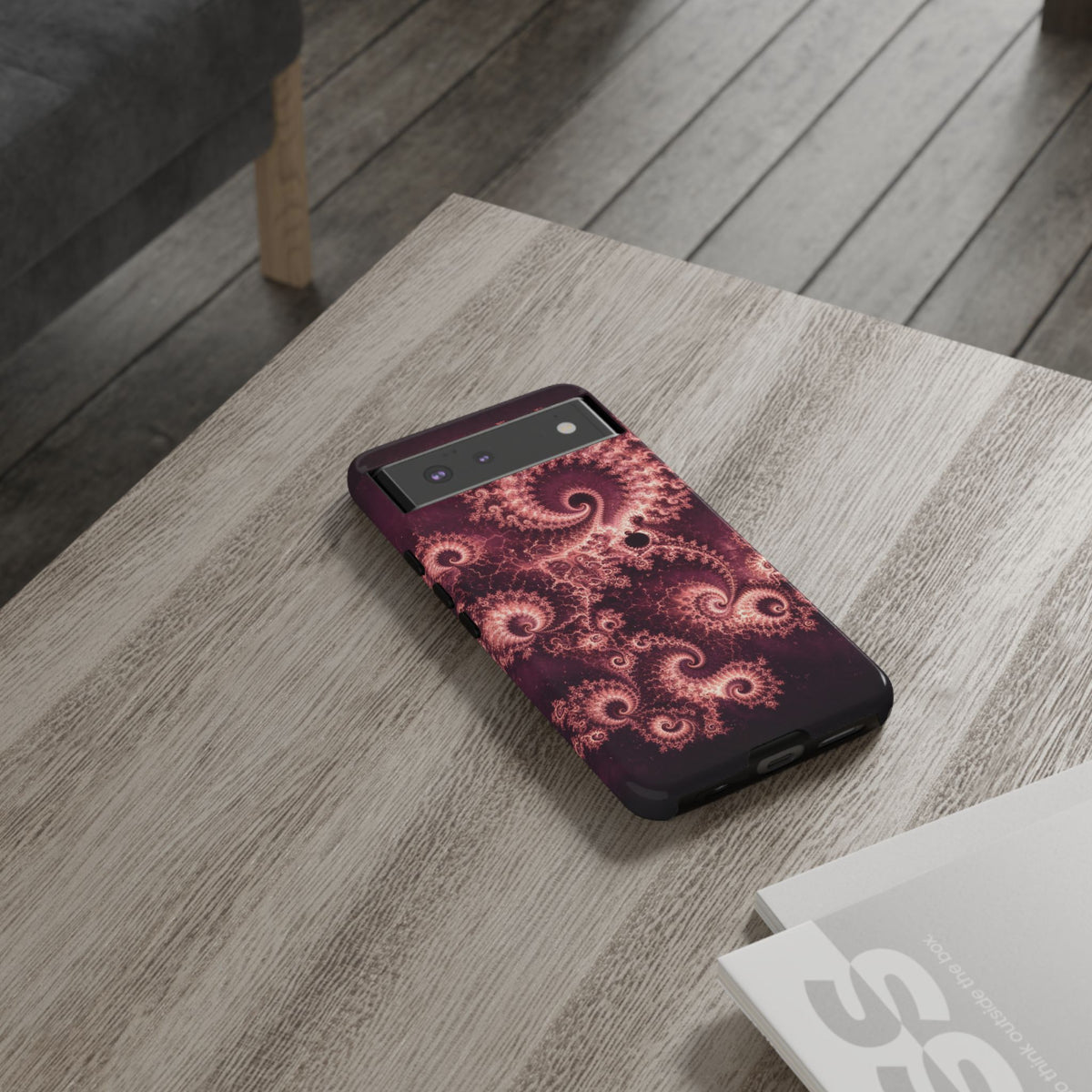 Copper Infinity - Rose Quartz Phone Case