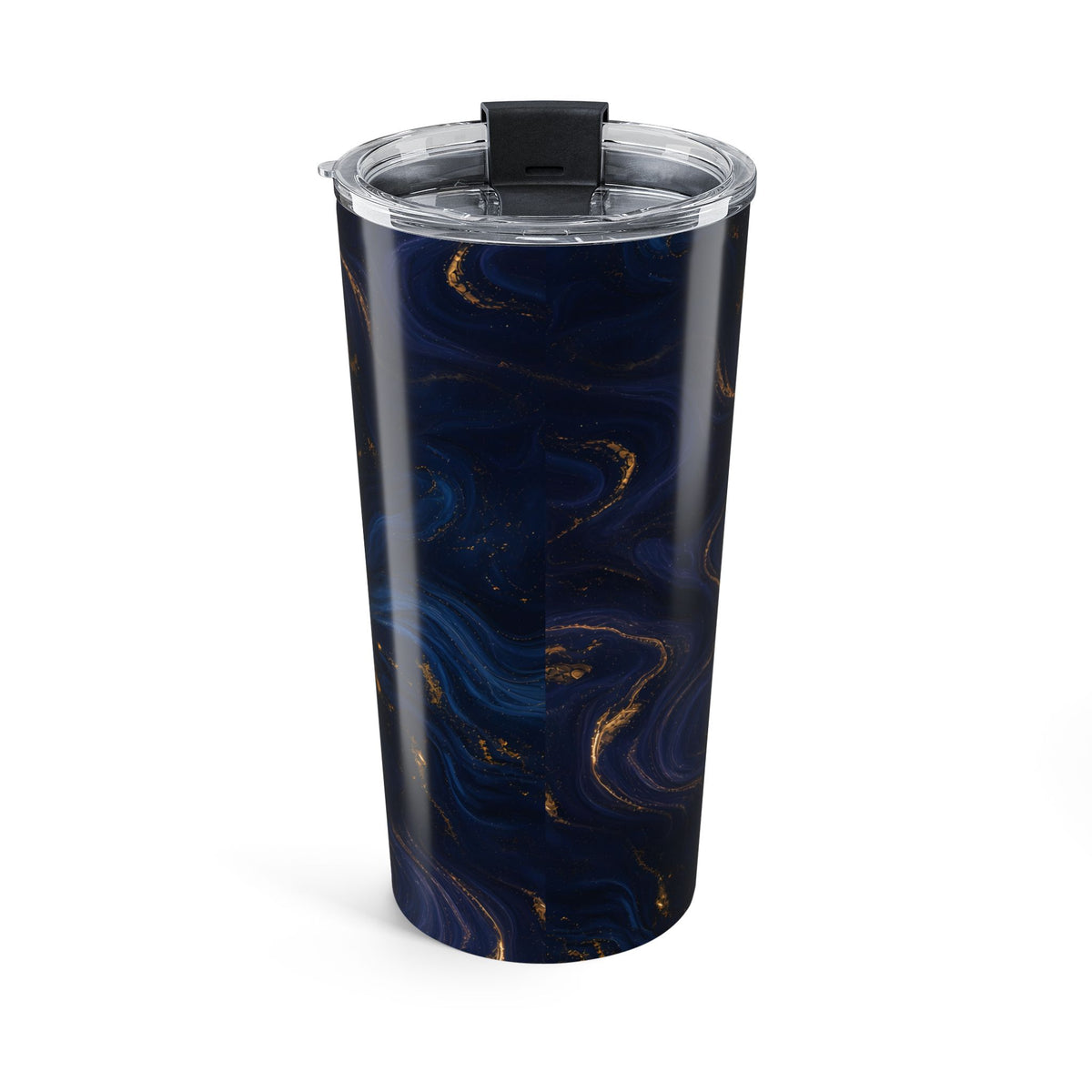 Navy & Gold Marble 20oz Tumbler