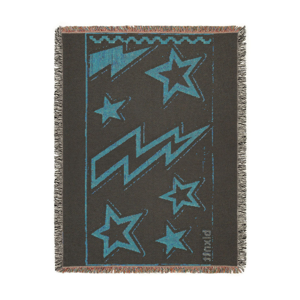 BLXNTT Yellow Hippie Woven Blanket #3