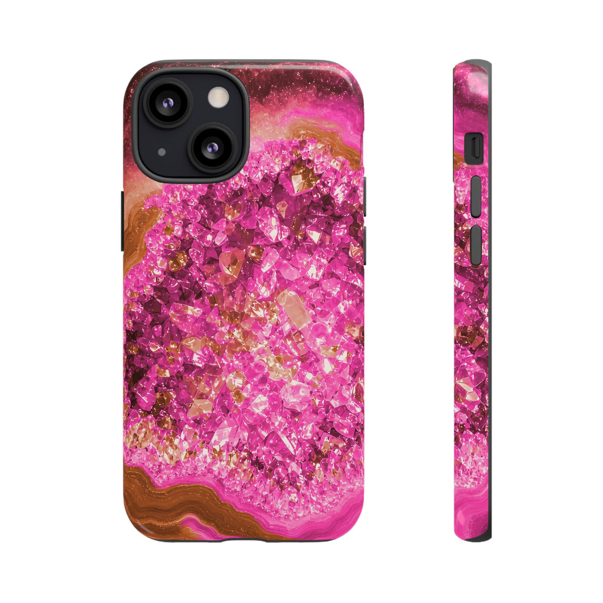 Geode Core - Terracotta Neon Phone Case