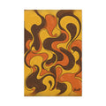 Fillmore Flow - 70s Retro Glossy Canvas