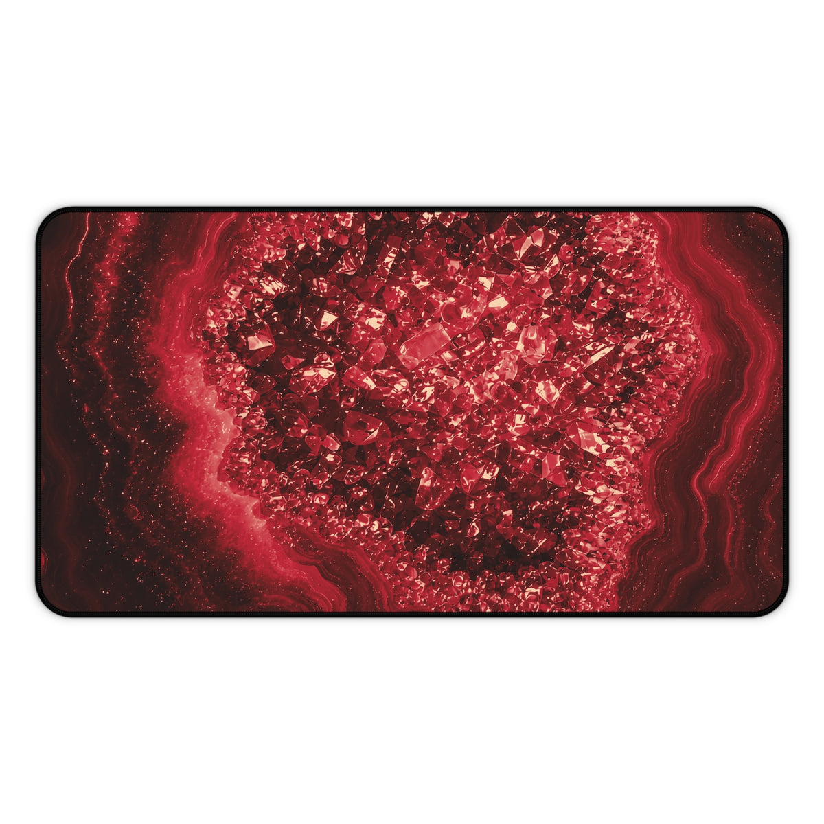 Geode Core - Cherry Cola Desk Mat