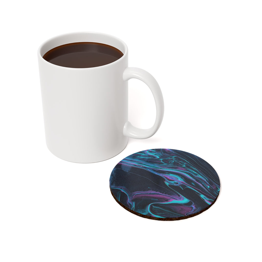 BLXNTT Midnight Pour Cork Back Coaster