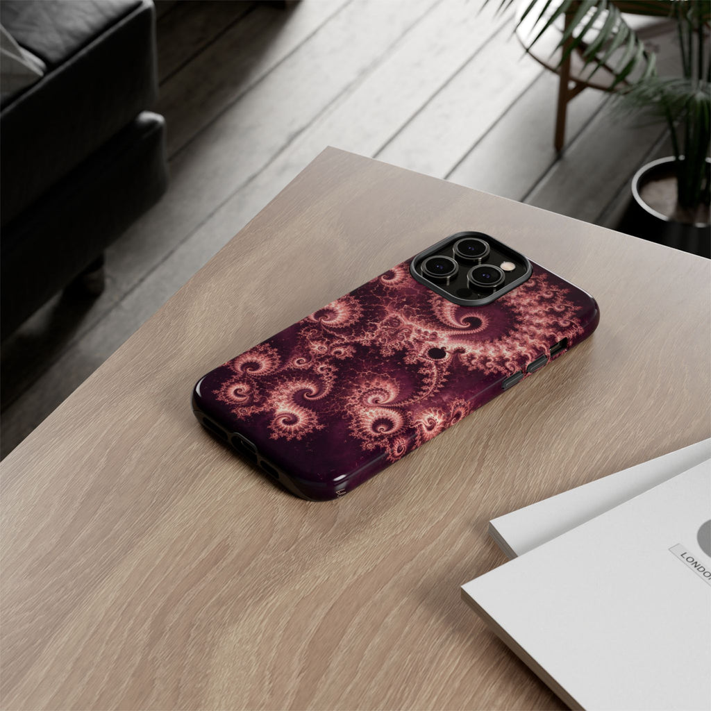 Copper Infinity - Rose Quartz Phone Case