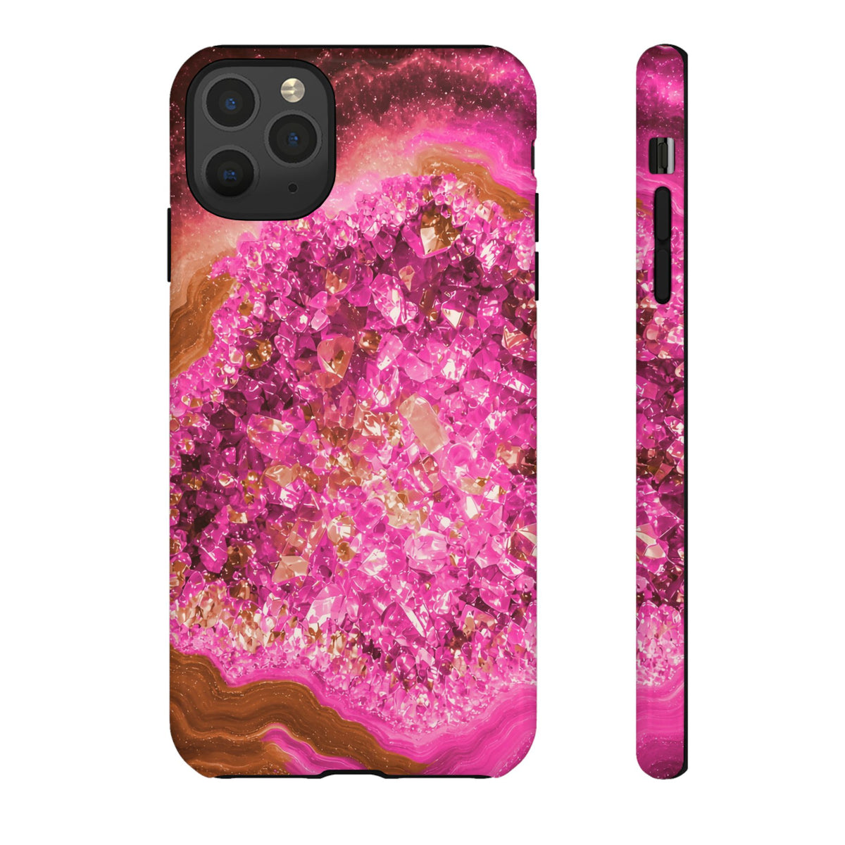 Geode Core - Terracotta Neon Phone Case