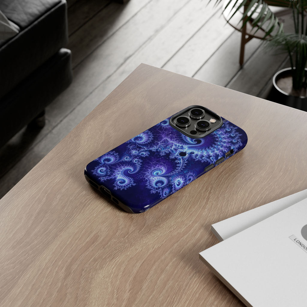 Copper Infinity - Bioluminescent Jellyfish Phone Case