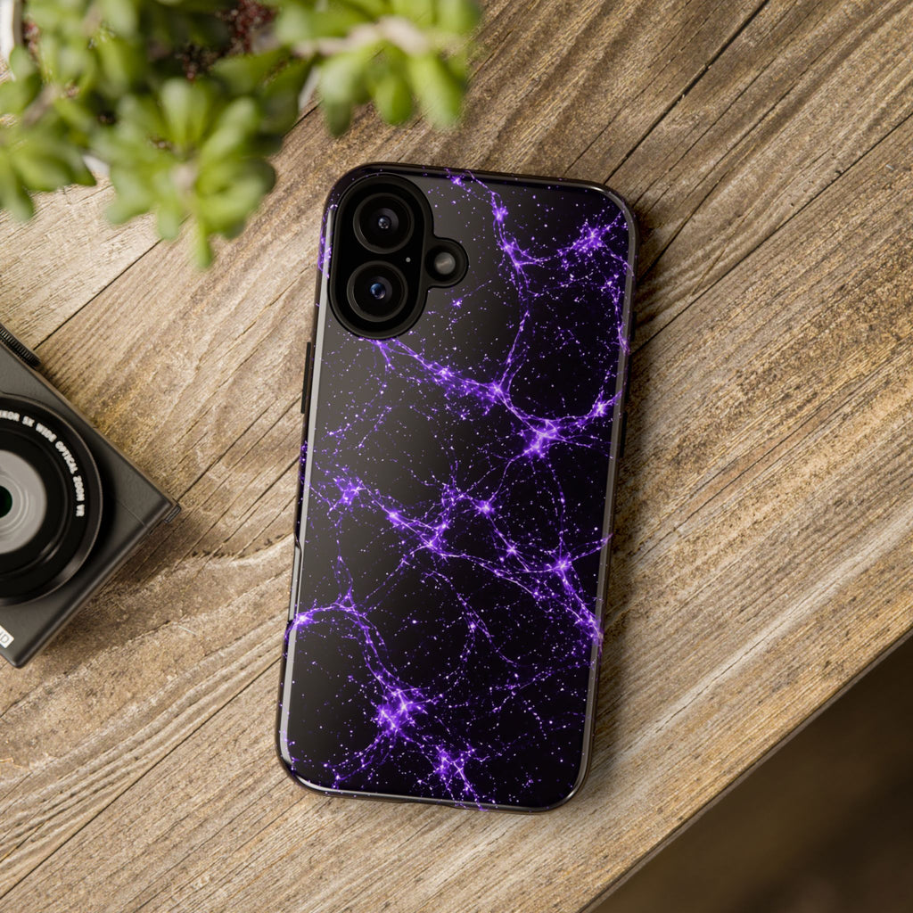 Neon Mycelium - Ultraviolet Phone Case
