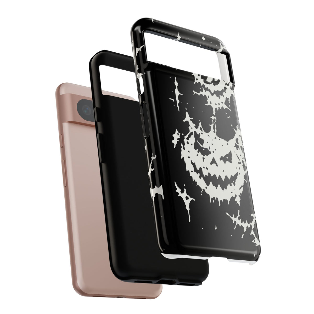 White Spiderweb Pumpkin Phone Case