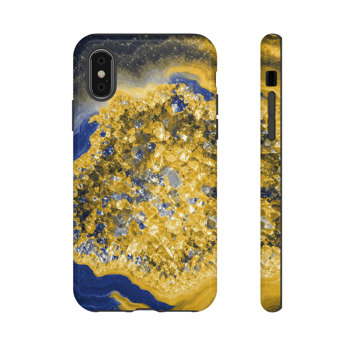 Geode Core - Mustard Navy Phone Case