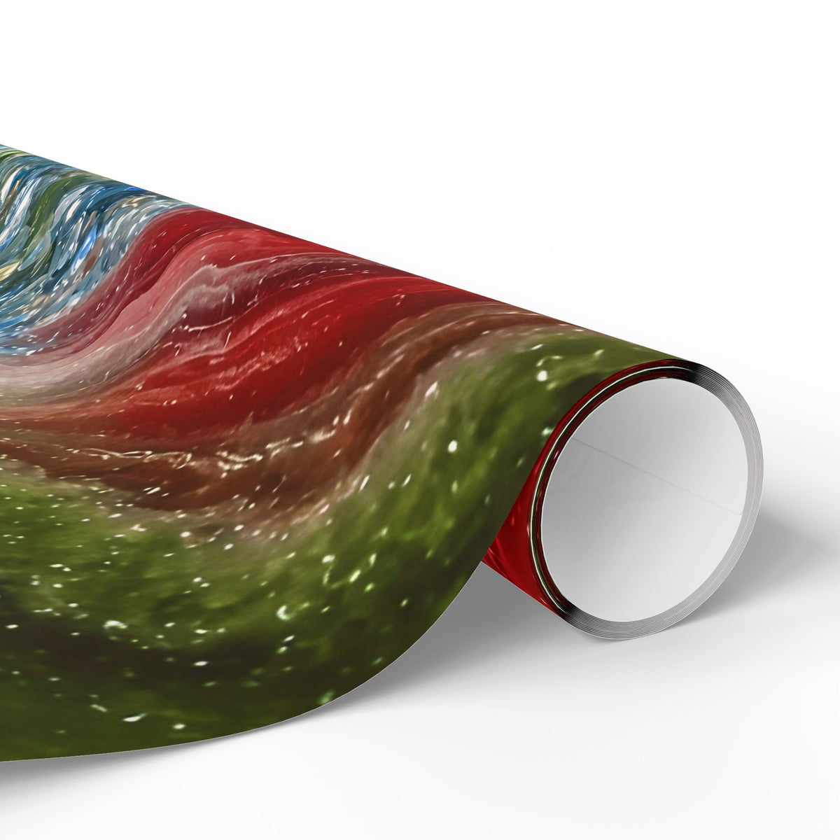 Geode Core - Lagoon Wrapping Paper