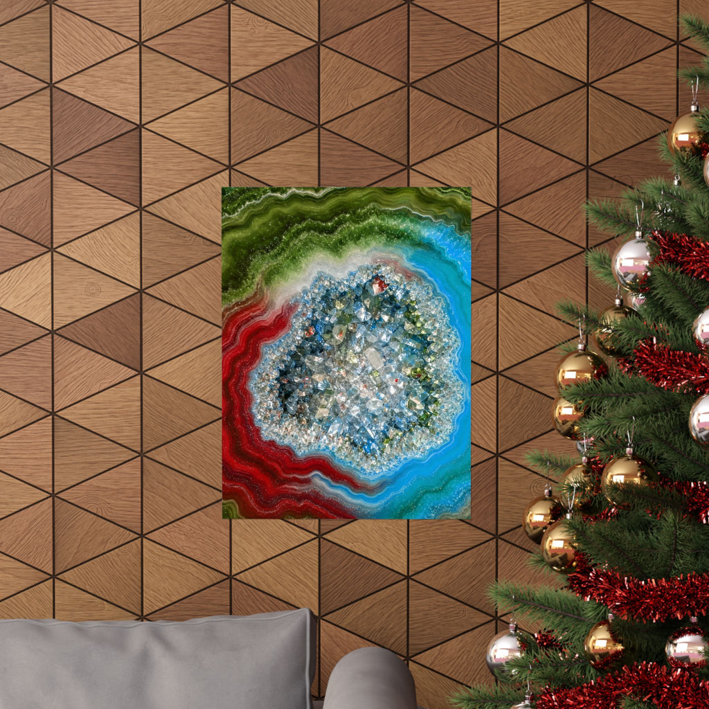 Geode Core - Lagoon Poster