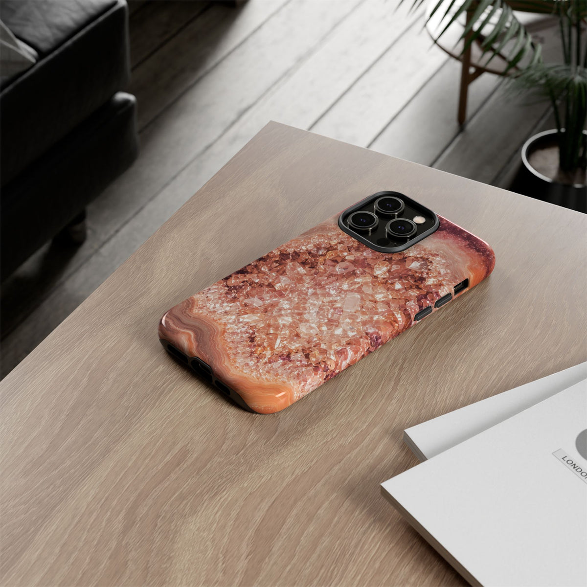 Geode Core - Peach Sorbet Phone Case