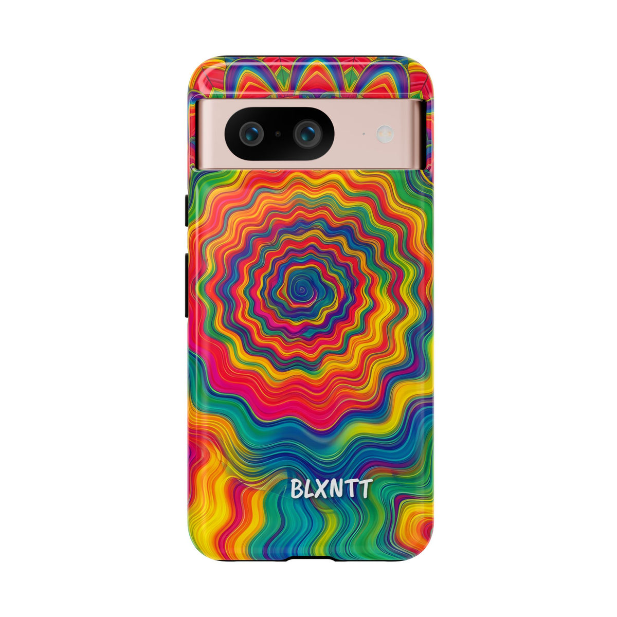 Hypnotic Rainbow Ripple Phone Case