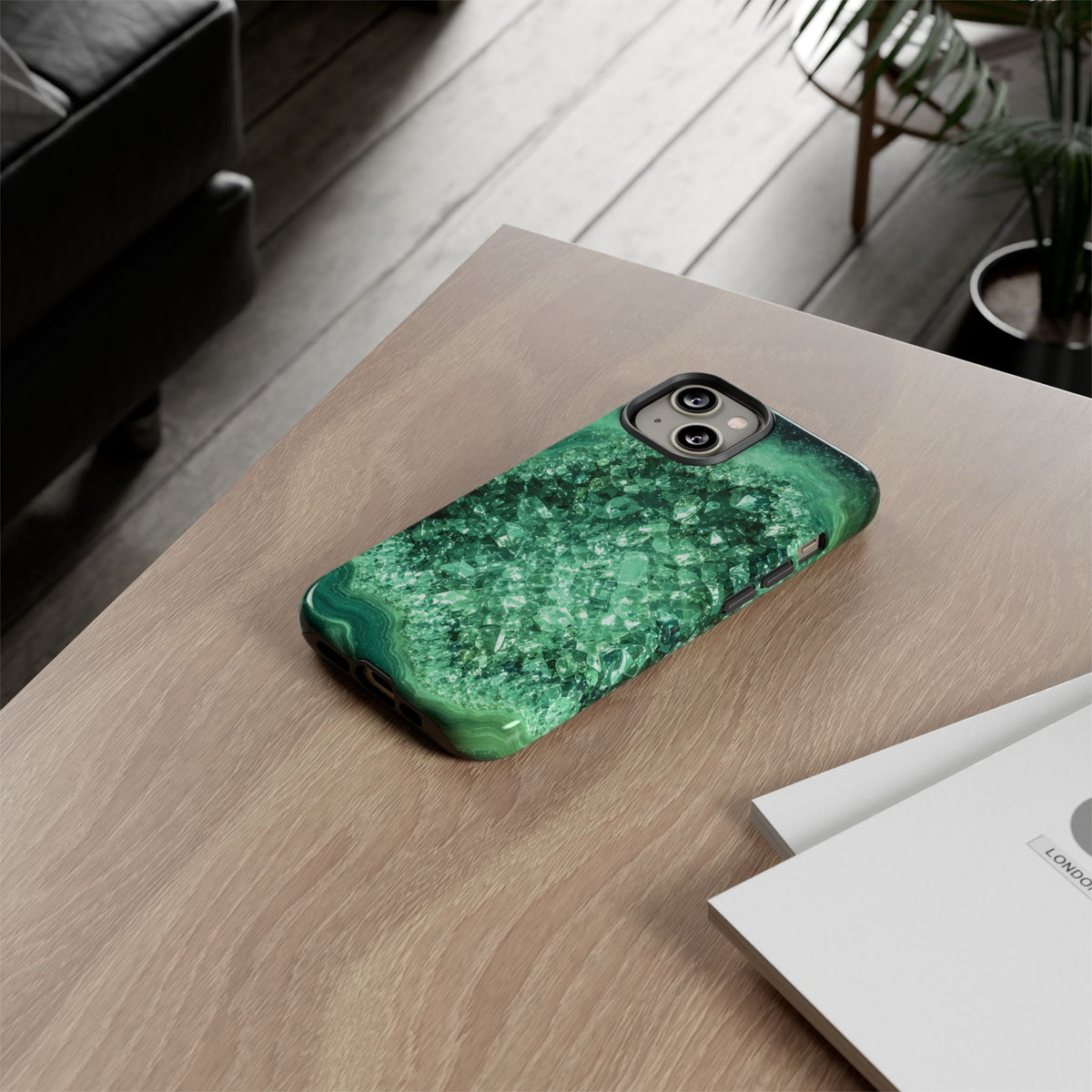 Geode Core - Jade Temple Phone Case