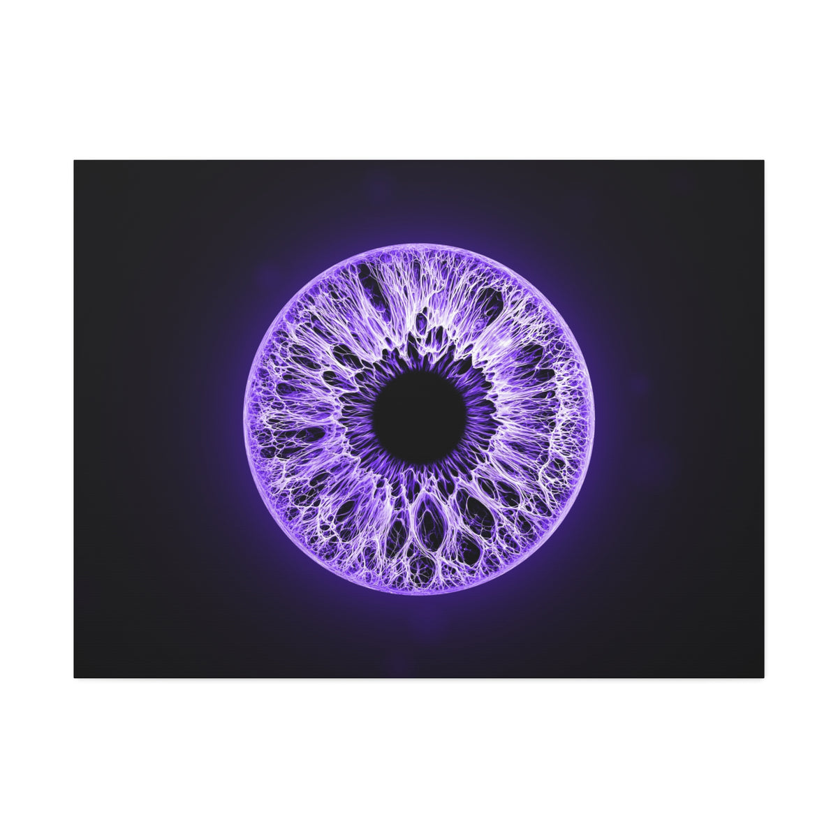 BLXNTT Iris – Lace Web Ultraviolet Glossy Canvas