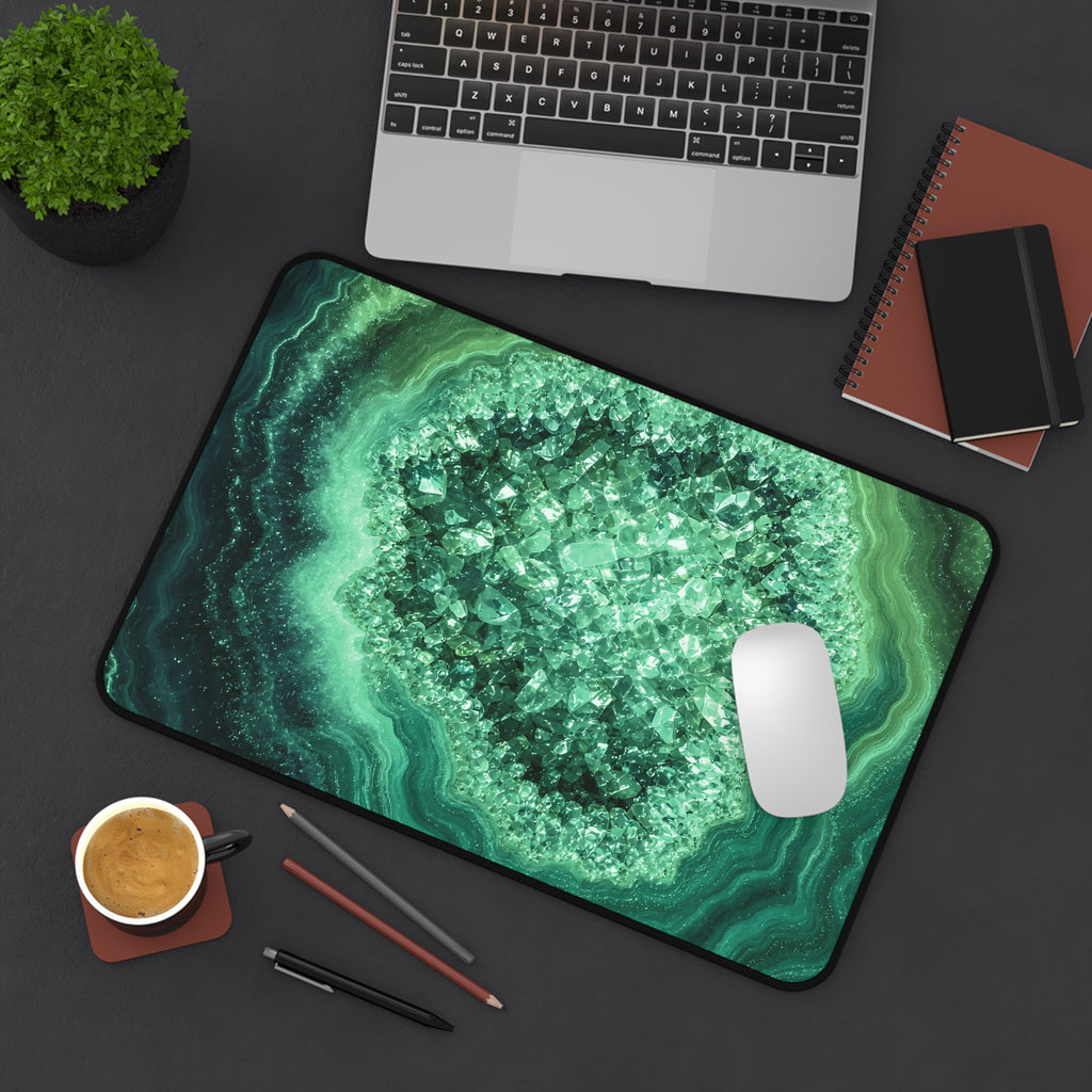 Geode Core - Jade Temple Desk Mat